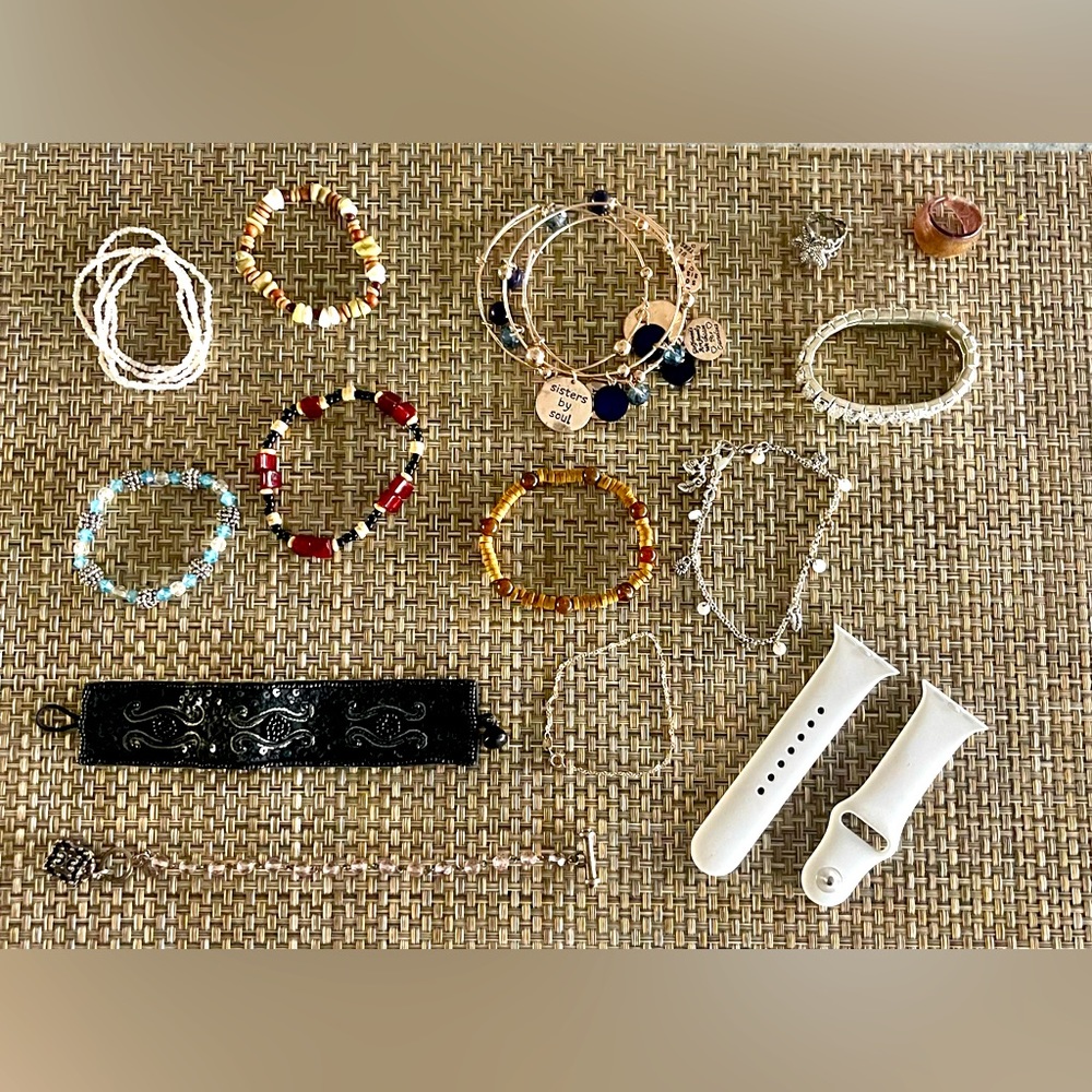 Random Lot of Bracelets & Rings